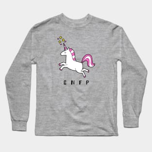 Flying Unicorn ENFP Long Sleeve T-Shirt